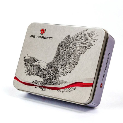 Skórzany portfel męski z ochroną kart rfid