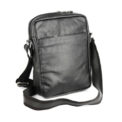 T-08 Listonoszka męska duża-czarna KEMER