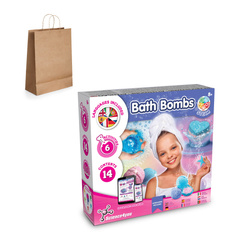 Bath Bombs Kit III. Gra edukacyjna dostarczana z papierową torebką prezentową