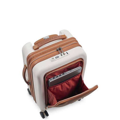 Delsey Chatelet Air 2.0 mała jasna walizka kabinowa na kółkach 55 cm