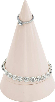 Stojak na biżuterię Cone duży różowy