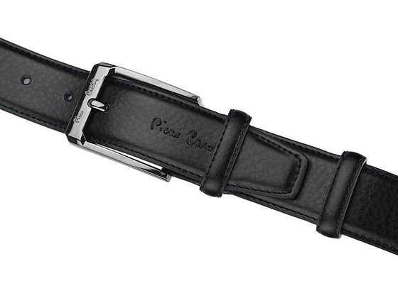 Pasek męski skórzany Pierre Cardin 5011 ROB01 BLACK