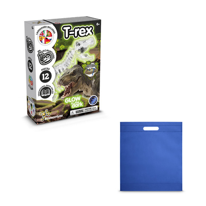 Fossil Excavation Kit IV. Gra edukacyjna dostarczany z torebką prezentową z włókniny