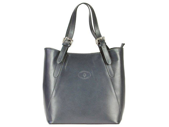 Torebka damska skórzana KEMER 847 Brązowa