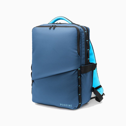 Plecak podróżny z mijescem na laptop 15,6" PUCCINI COLORADO PM50249 7A Granatowy
