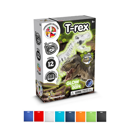 Fossil Excavation Kit IV. Gra edukacyjna dostarczany z torebką prezentową z włókniny