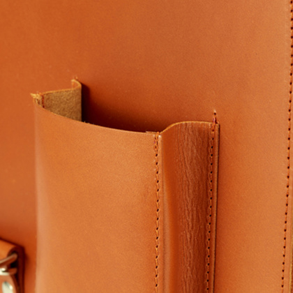 Duża torba skórzana 3w1 KEMER VOOC Vintage P43 Ruda