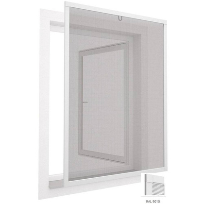 MOSKITIERA OKNO ALU 100X120 BIAŁA