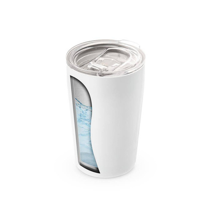 SLIDER. Kubek podróżny ze stali nierdzewnej 380 ml