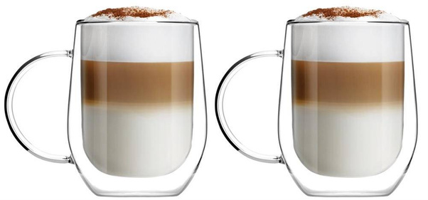 Komplet 2 szklanek z podwójną ścianką Amo 300 ml 8616