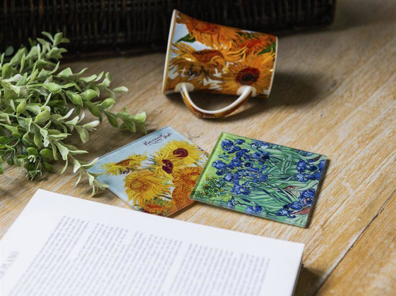 Kpl. 2 podkładek szklanych - V. van Gogh (CARMANI)