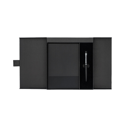 Zestaw notes z długopisem Inkoria, czarny