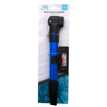 POMPKA ROWEROWA MINI ALU XQMAX  NIEBIESKA