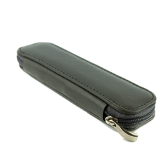 317 Piórnik owalny mały - szary KEMER