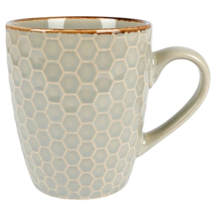 Kubek ceramiczny 250 ml do picia kawy herbaty na prezent zestaw komplet kubków 4 sztuki