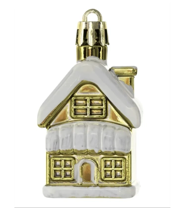 Bombki choinkowe komplet 115 szt. nietłukących plastikowych bombek - Złoty