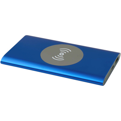 Juice bezprzewodowy powerbank o pojemności 4000 mAh Type-C z aluminium pochodzącego z recyklingu