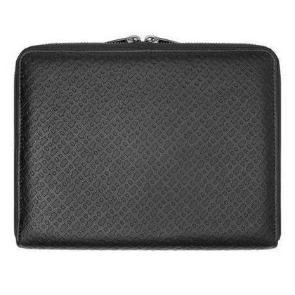 Teczka konferencyjna Hugo Boss A5 Monogram Zipped Black