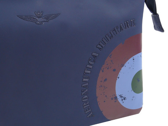Saszetka męska Aeronautica Militare Runway Niebieski