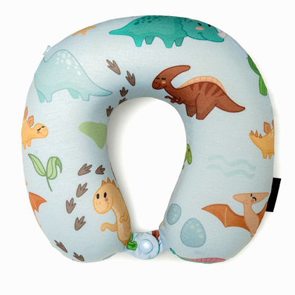 Poduszka podróżna dziecięca PUCCINI PKPP 7B Dinozaury