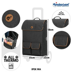 Torba na stelaż wózka zakupowego ANDERSEN Ipek MA