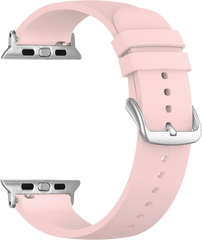LAVVU Jasnoróżowy silikonowy pasek do zegarka dla APPLE WATCH 38-40 mm