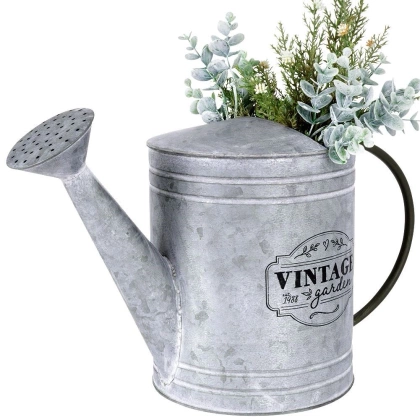 Konewka metalowa dekoracyjna ozdobna ogrodowa