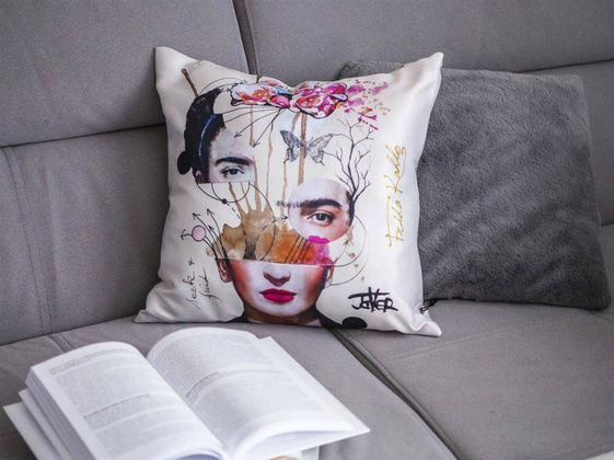 Poduszka z wypełnieniem/suwak - Loui Jover (CARMANI)