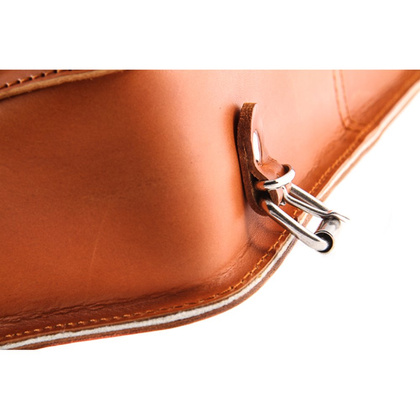 TECZKA SKÓRZANA 3W1 KEMER VOOC Vintage  P13 BRĄZOWA