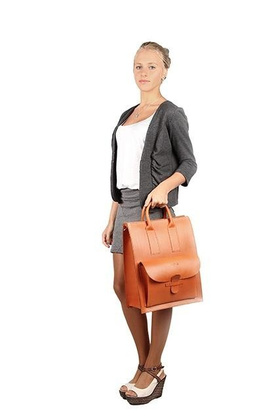 Torba damska do rękiKEMER VOOC Vintage P34 brąz