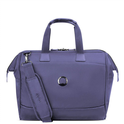 Delsey Montrouge Damska fioletowa torba na laptopa 14"