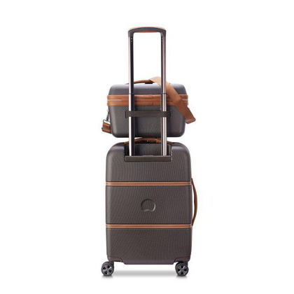 Delsey Chatelet Air 2.0 Podróżny brązowy kuferek na kosmetyki