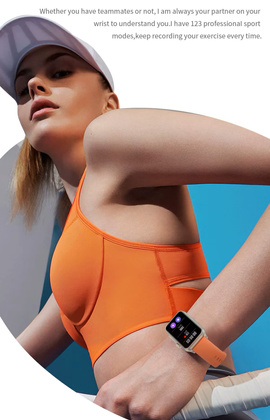 Smartwatch Damski RUBICON RNCF06 Rose Gold/Pink SMARUB223