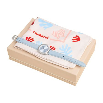 Zestaw upominkowy Cacharel zegarek i apaszka CFM535F + CMN535M