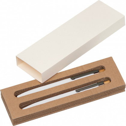 Zestaw piśmienny długopis półżelowy i ołówek automatyczny