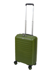 Walizka DIELLE 100 4k 55cm kabinowa zielona PP z poszerzeniem