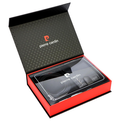Męski zestaw prezentowy Pierre Cardin ZG-132-BR-130 Czarny
