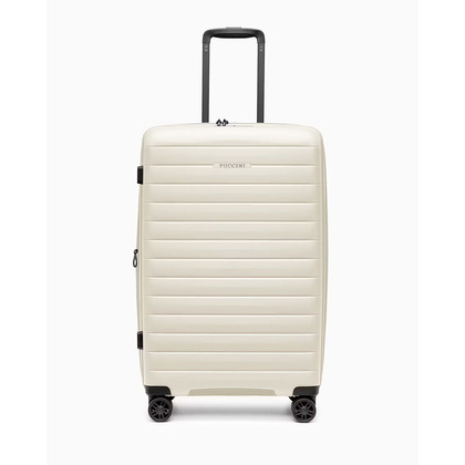 Średnia walizka PUCCINI SEOUL PP028B 0 Biała