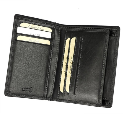 Portfel męski skórzany PELLUCCI 914-19 RFID Czarny