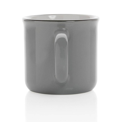 Kubek ceramiczny 280 ml UPOMINKARNIA Szary