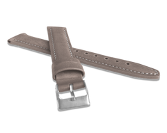 LAVVU Wyściełany beżowy szyty pasek CLASSIC z luksusowej skóry Top Grain - 20