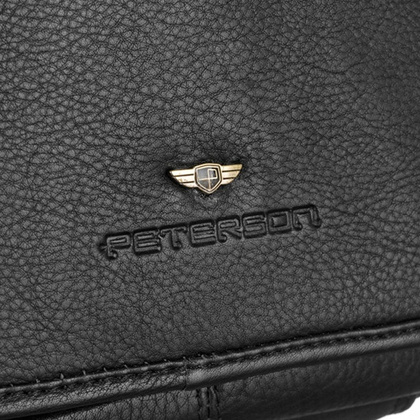 Męska, skórzana listonoszka na ramię