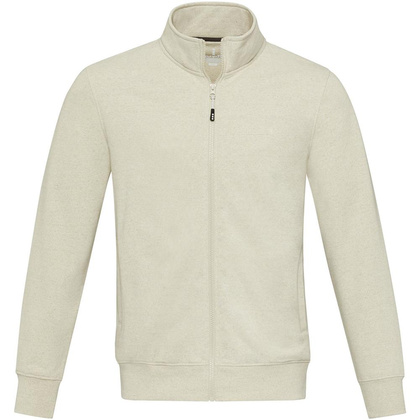 Galena bluza unisex z recyklingu z zamkiem błyskawicznym na całej długości
