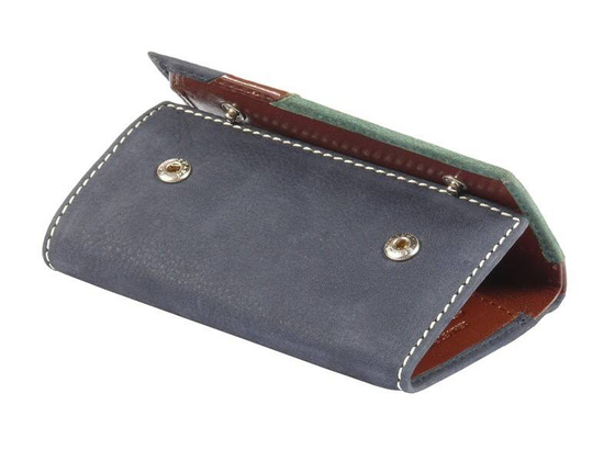 BH-375 SPORT Etui na klucze skórzane Granatowe