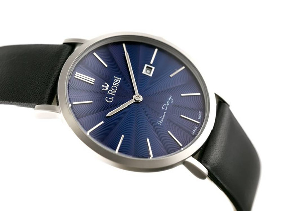 ZEGAREK G. ROSSI - 10853A - SLIM (zg184b)  + BOX