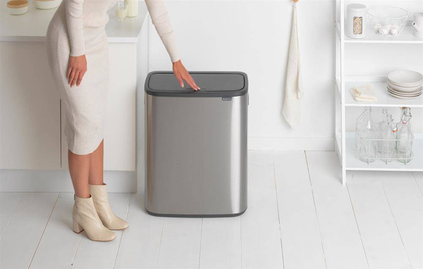 Kosz na śmieci Touch Bin BO 60l stal matowa 223082