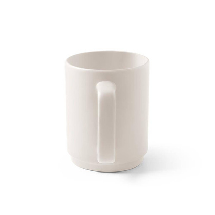MIGHTY. Ceramiczny kubek z cylindrycznym korpusem