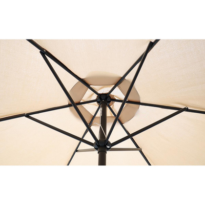 PARASOL OGRODOWY 300CM SKŁADANY BEŻOWY