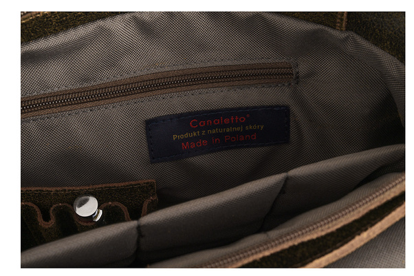 Torba męska Canaletto vintage skóra naturalna 14 cali TM258s357