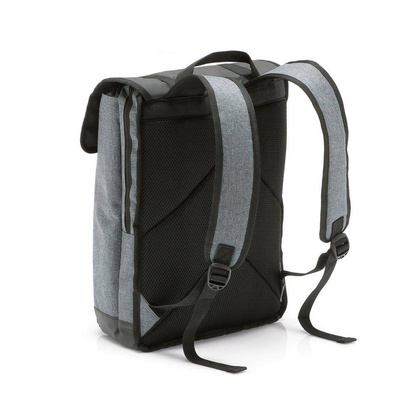 Plecak na laptopa 17", jasny szary